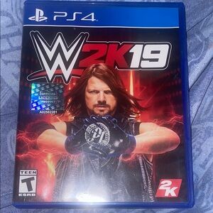 WWE 2K19 for PS4 - Blue Case